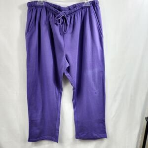 Comfort Corner Womens Size SP Drawstring Waist Side Pockets Casual Pants